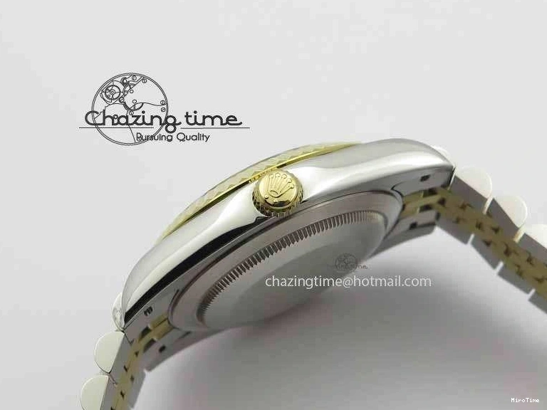 MiroTime 0501 DateJust II 41mm SS YG BP Maker Best Edition Silver Diam Dial On Jubilee Bracelet A Casual 3660
